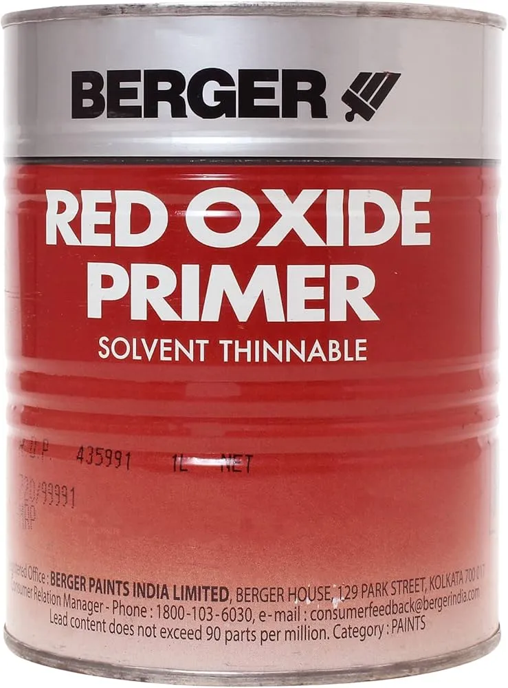 [2036] Berger Metal Red Oxide Primer (20 Ltr)