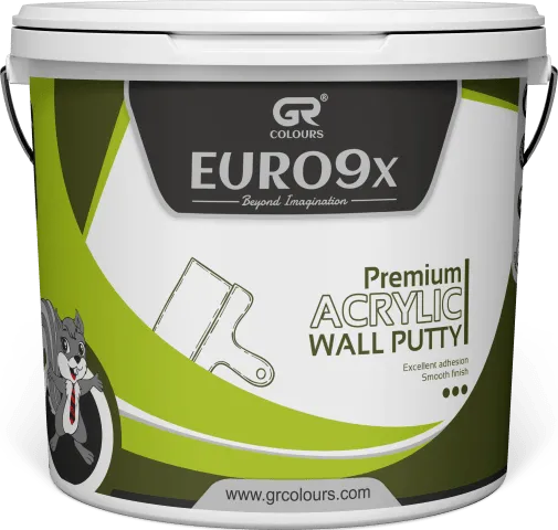 [4125] GR Euro9X Acrylic Wall Putty (5 Kg)