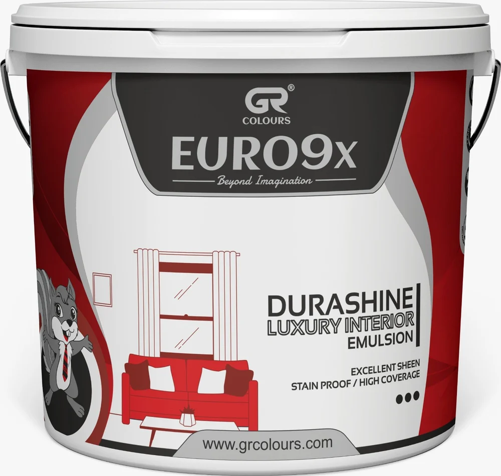 [4157] GR Euro9X Durashine Interior Emulsion (1 Ltr)