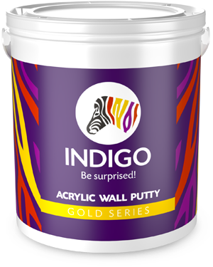 [4237] Indigo Acrylic Wall Putty (GS) (1 Ltr)