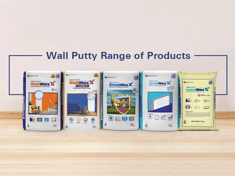 [4502] JK Wall Putty (Coarse Putty, Project Material, 40 Kg)