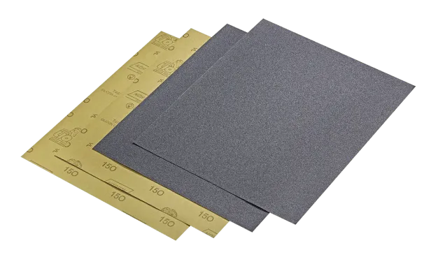 [9601] Abrasives: Sanding Paper: Waterproof Sheet Paper (3M, 518 (Black), Grit No. : 80)