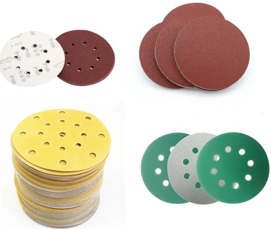 [9765] Abrasives: Sanding Paper: Velcro Disc Paper (Atlas Brown 5" Inch, Grit No. : 80)